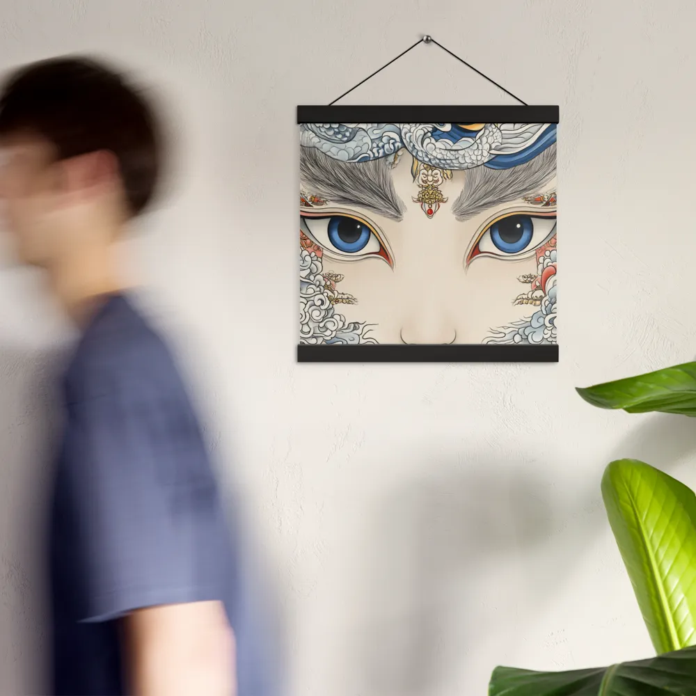 Guardian of Dreams | Poster With Black Wood Hanger | 12″×12″