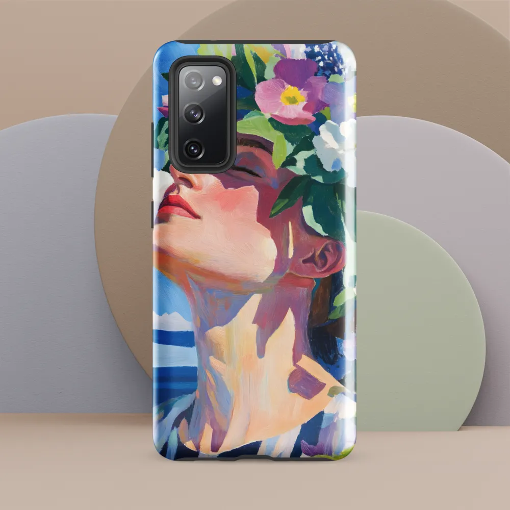 Blossom of Serenity | Phone Case |  S20 FE | Tough Case | Glossy