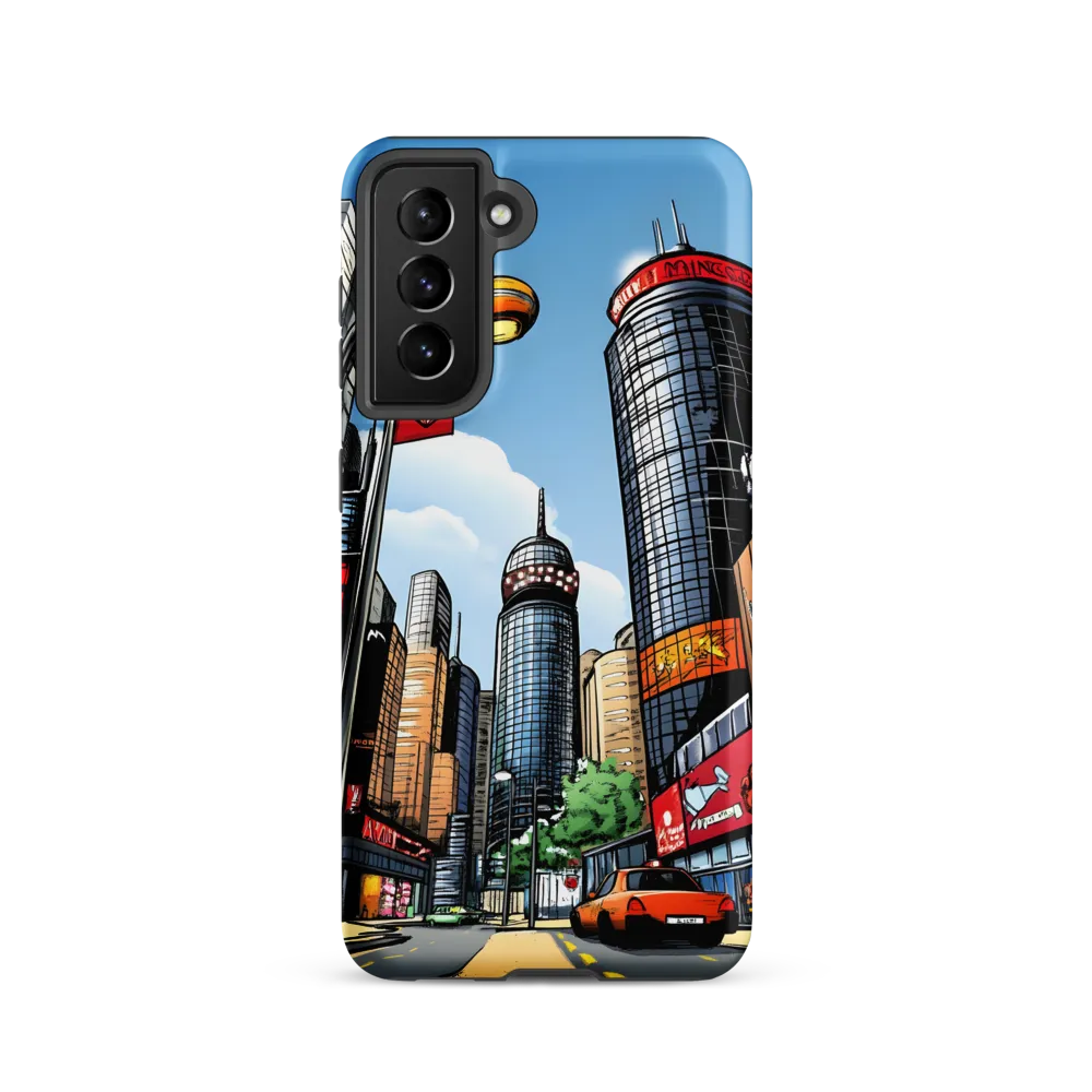 Urban Pulse: A Comic Cityscape