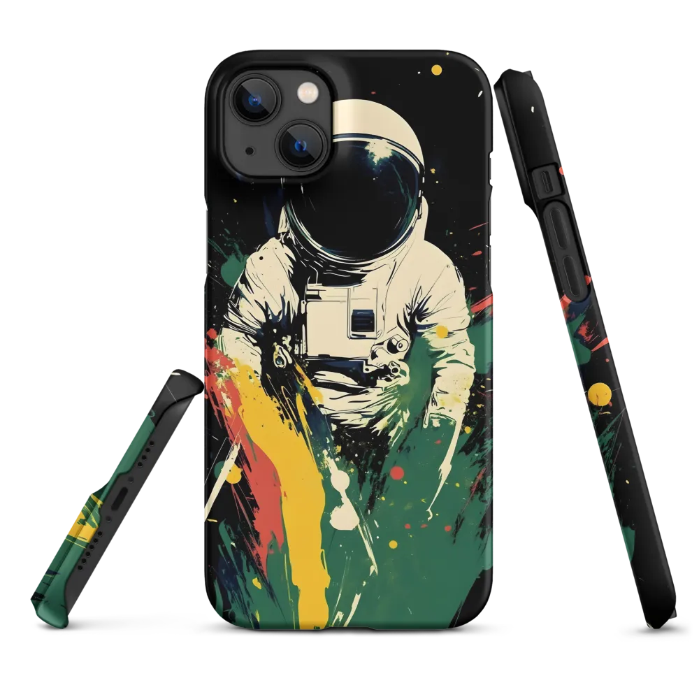 Cosmic Splash: The Astronaut's Journey