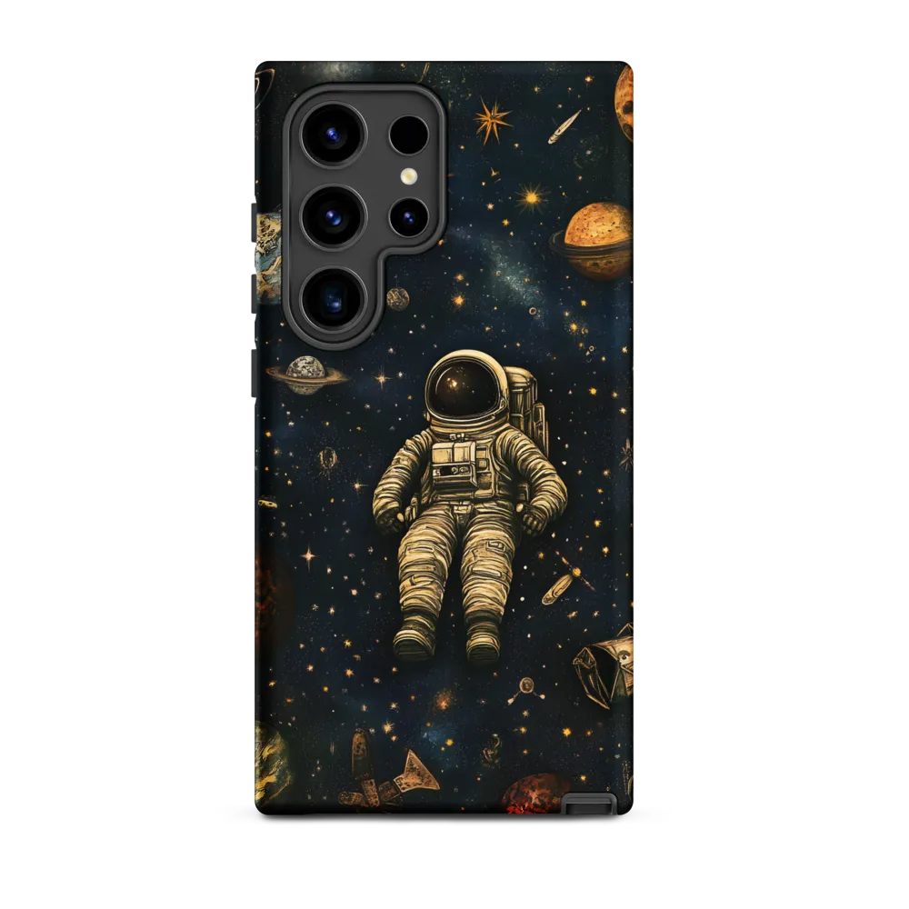 Cosmic Voyage: An Astronaut's Solitude