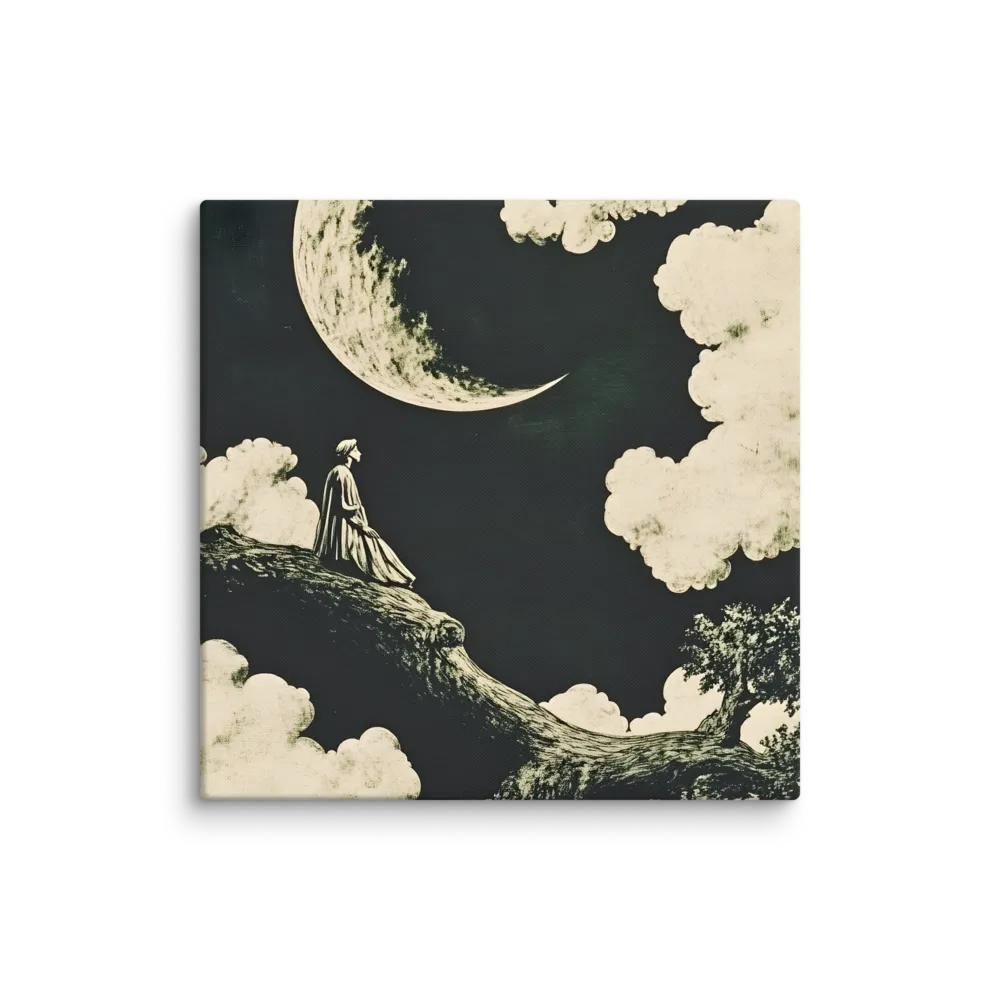 Whispers of the Moon | Canvas | 28″×28″