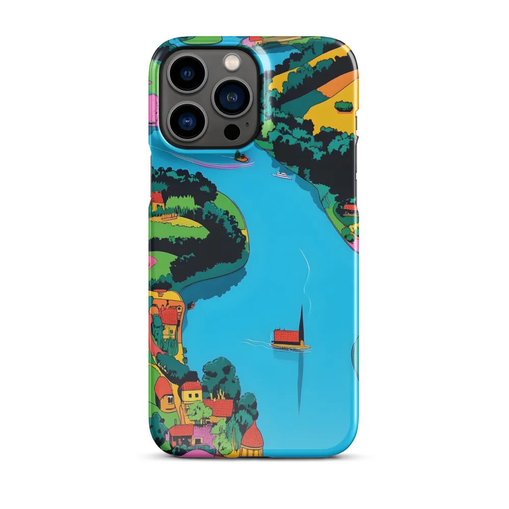 Whimsical River Landscape