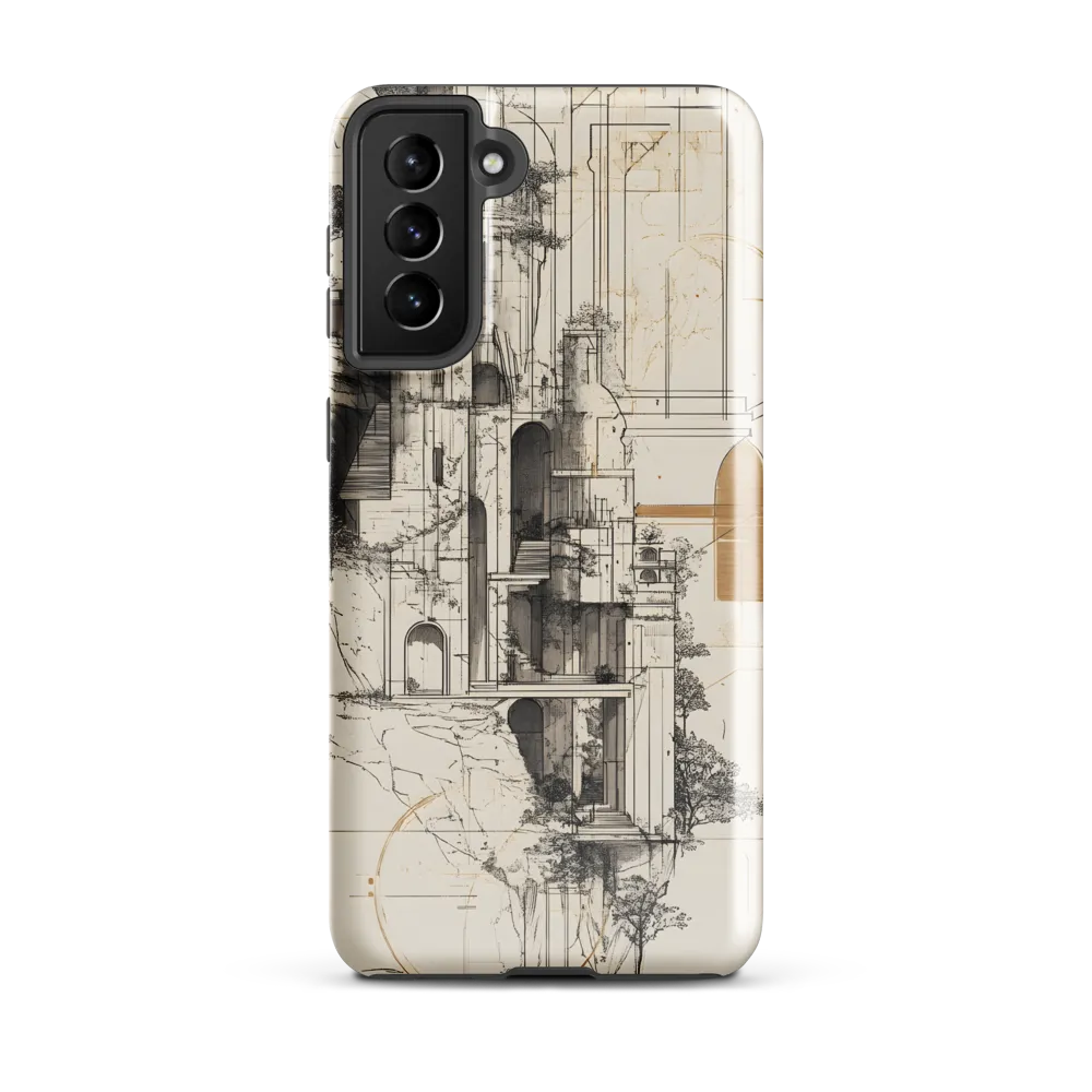 Ethereal Architectures | Phone Case |  S21 Plus | Tough Case | Glossy