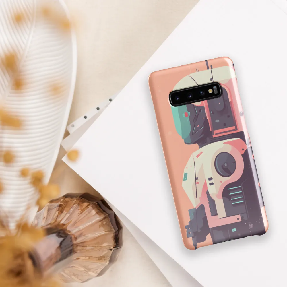 Futuristic Astronaut Bot | Phone Case |  S10 Plus | Snap Case | Glossy