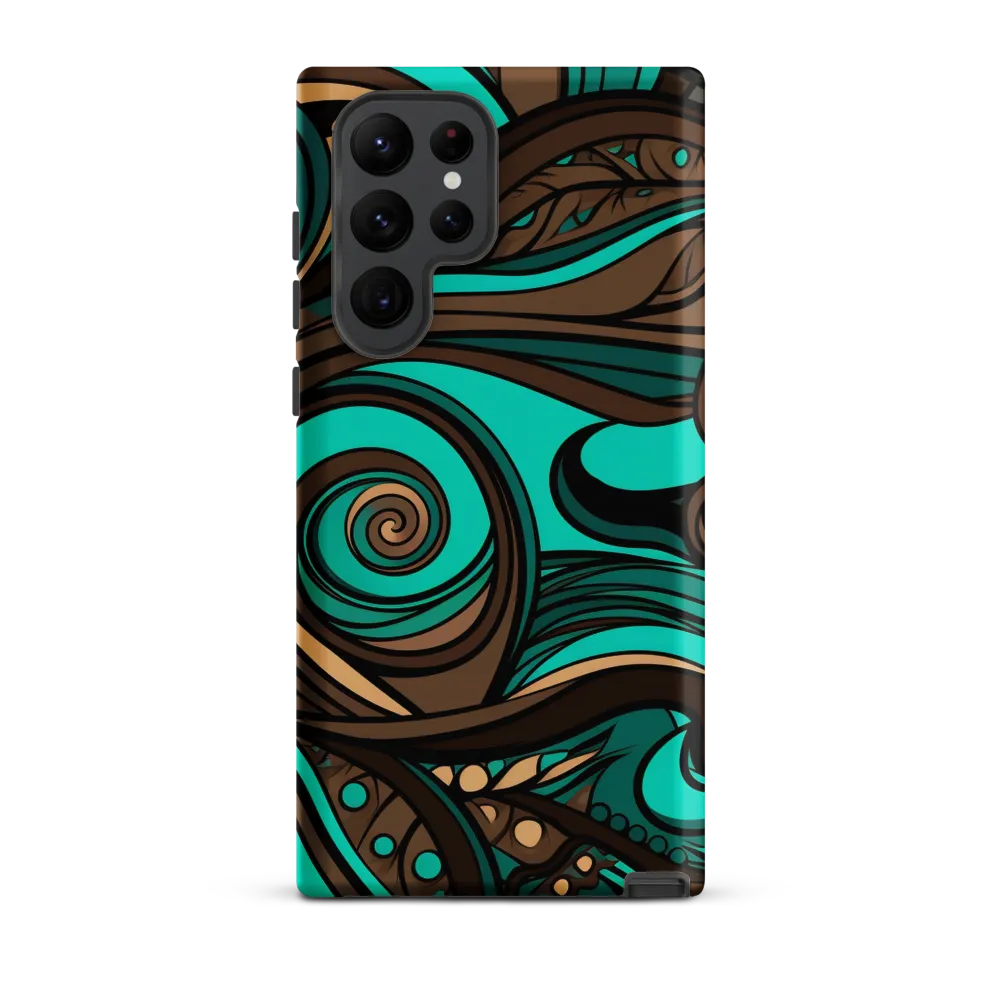 Fluctuating Currents | Phone Case |  S22 Ultra | Tough Case | Matte