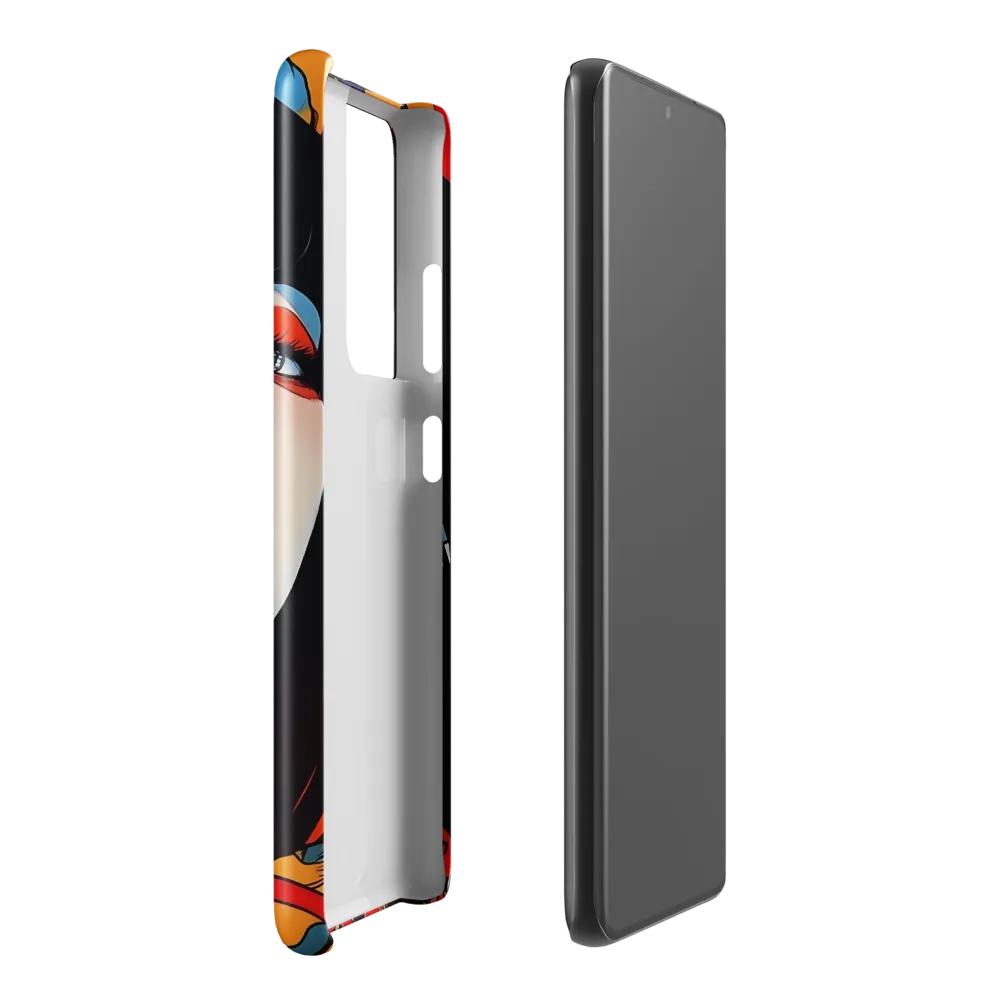 Vibrant Elegance | Phone Case |  S21 Ultra | Snap Case | Glossy