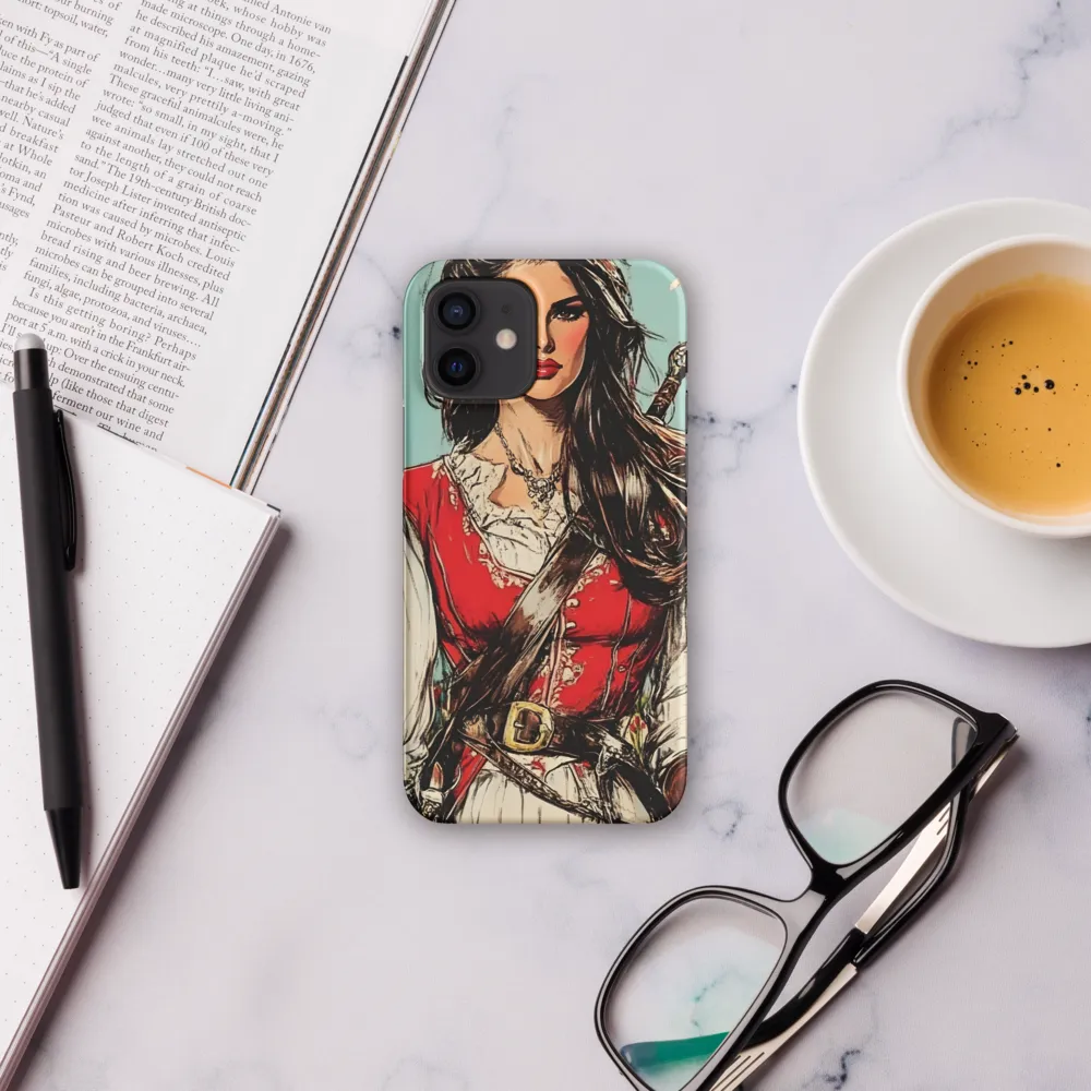 Fearless Pirate Queen | Phone Case |  12 | Snap Case | Matte