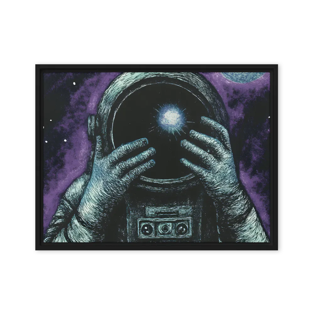 Beyond the Stars | Canvas with Black Frame | 18″×24″