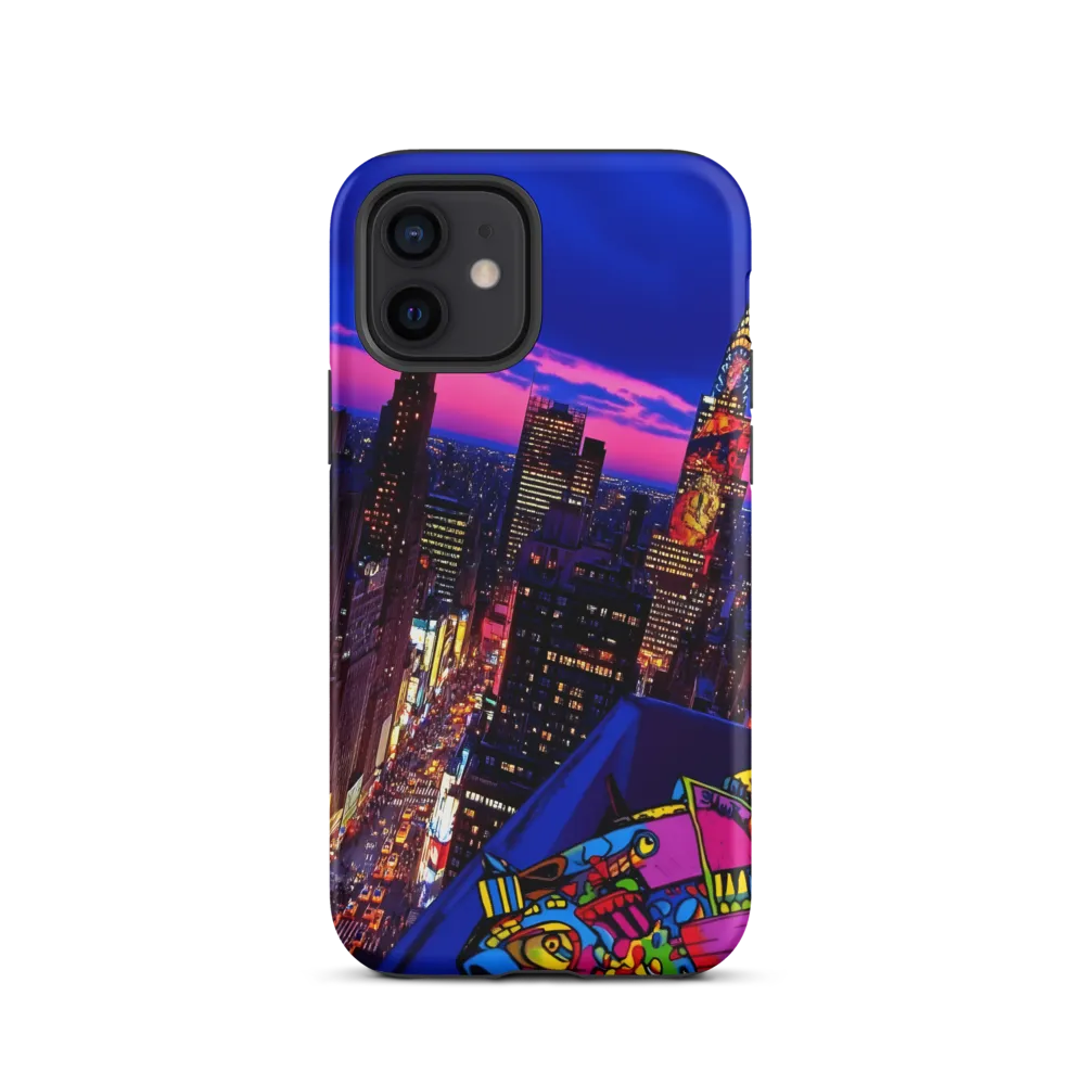 Neon Twilight: A City in Vibrance