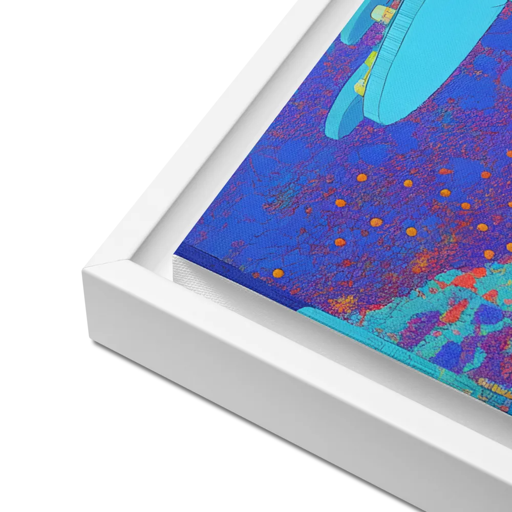 Reflections of Serenity | Canvas with White Frame | 16″×20″