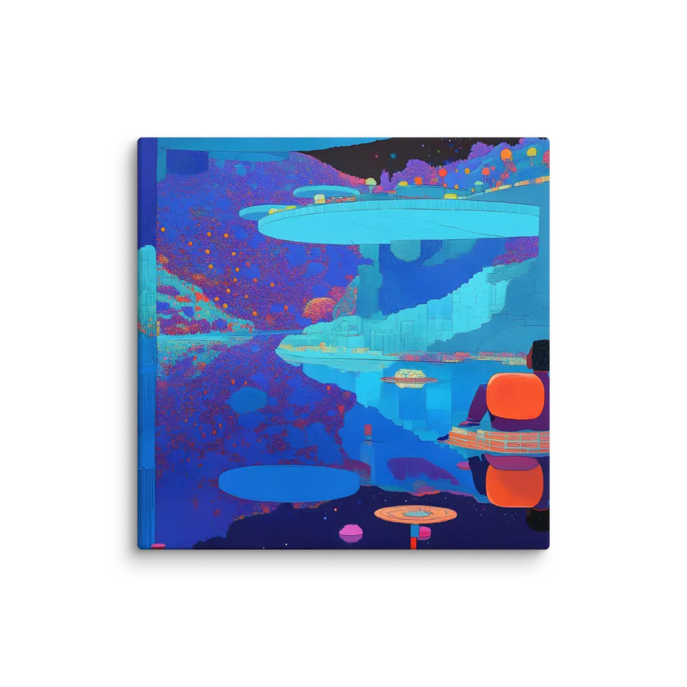 Reflections of Serenity | Canvas | 37″×37″