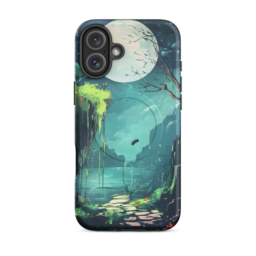 Moonlit Serenity: A Fantastical Landscape