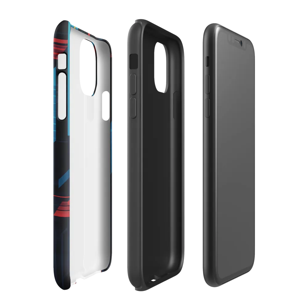 Symphony of Lines | Phone Case |  11 | Tough Case | Matte
