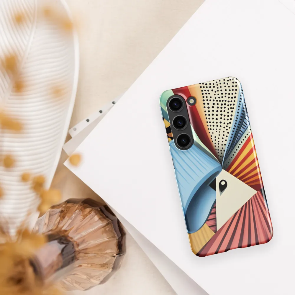 Symphony of Shapes | Phone Case |  S23 | Snap Case | Glossy
