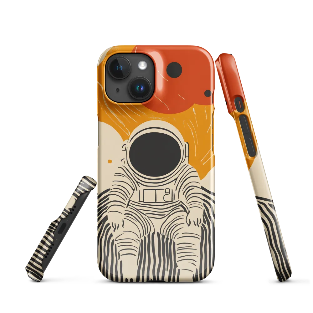 Astronaut in Cosmic Thoughts | Phone Case |  15 | Snap Case | Glossy