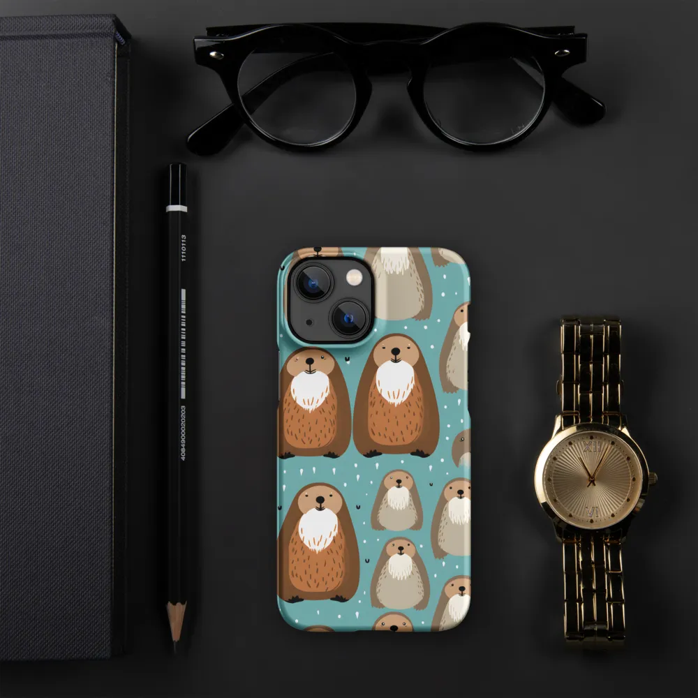 Whimsical Otter Pattern