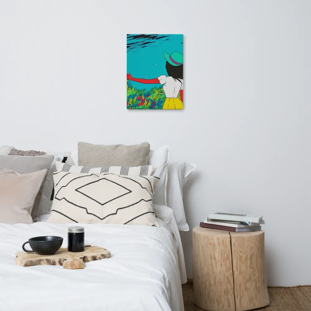 Whimsical Encounter | Canvas | 18″×24″