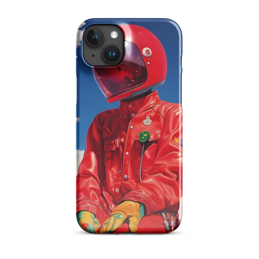 Astronaut in Crimson