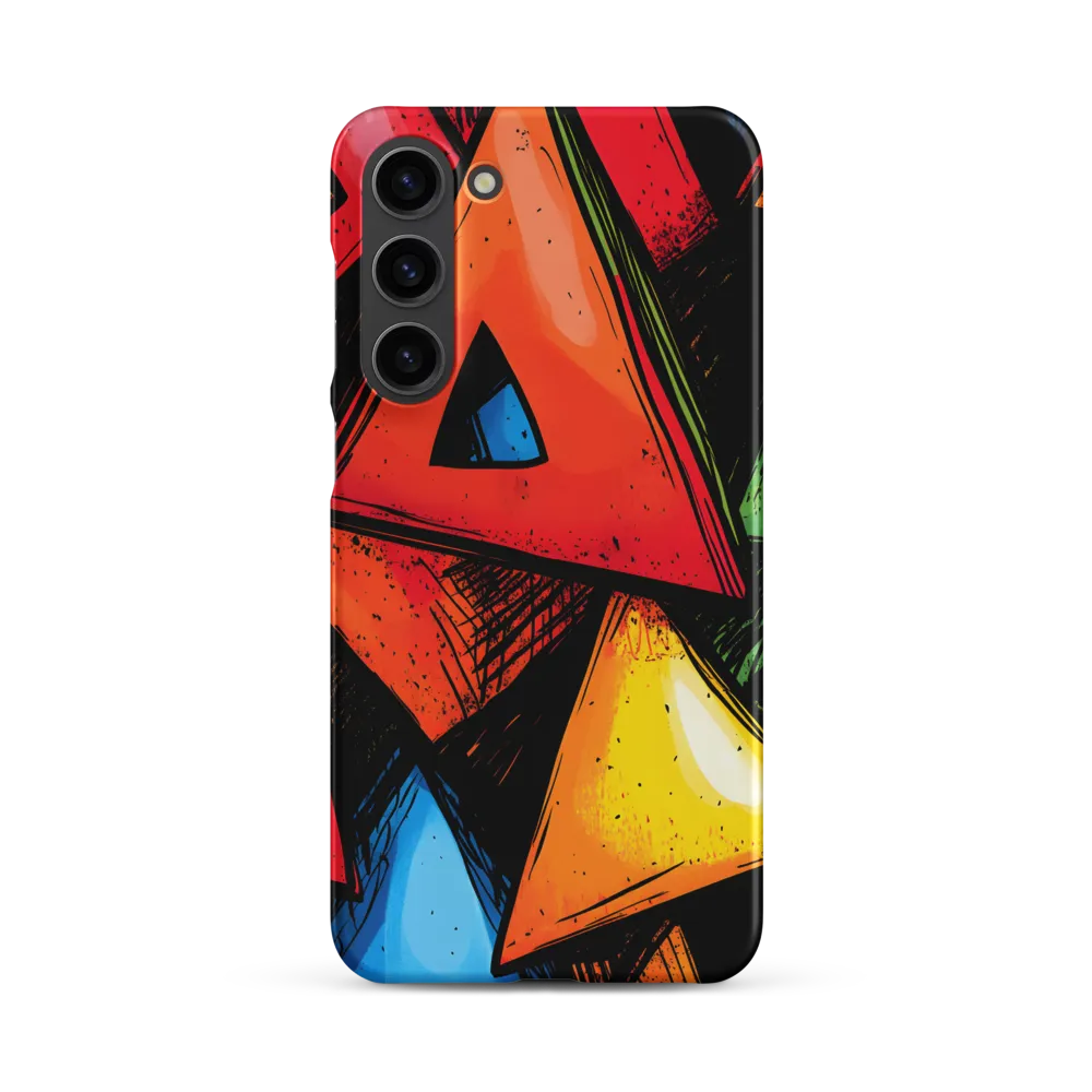 Vibrant Triangles in Abstract Harmony
