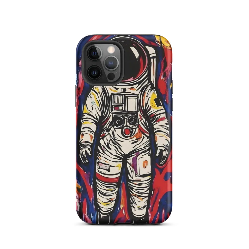 Astronaut in Chromatic Flux