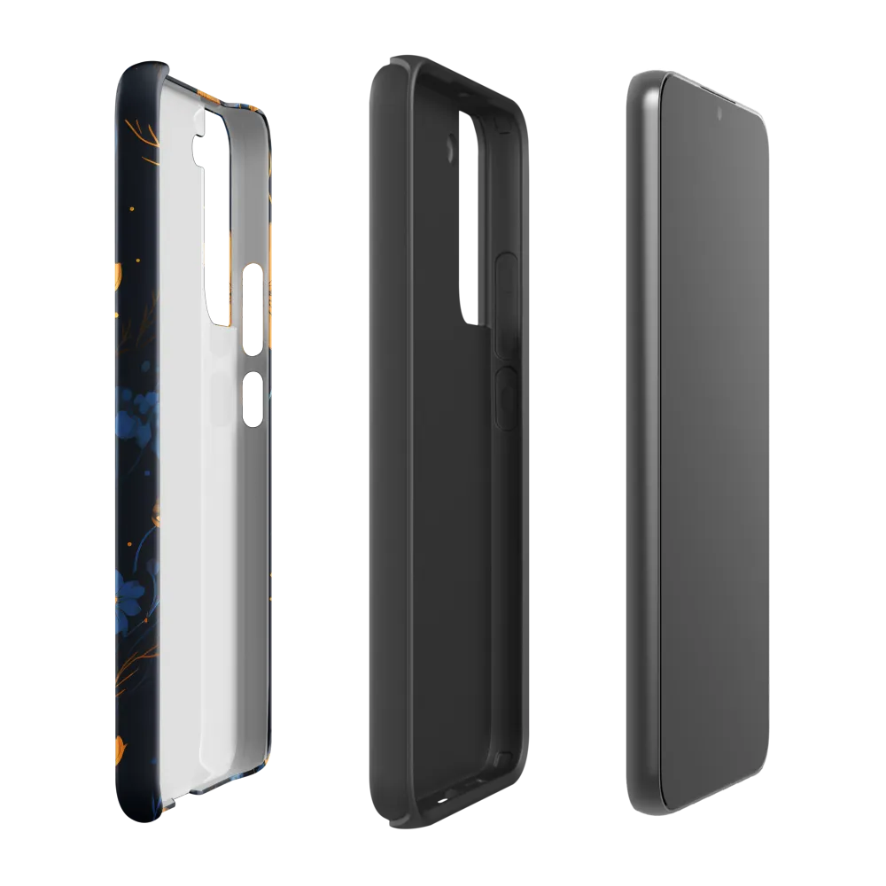 Nocturnal Blossoms | Phone Case |  S22 Plus | Tough Case | Glossy