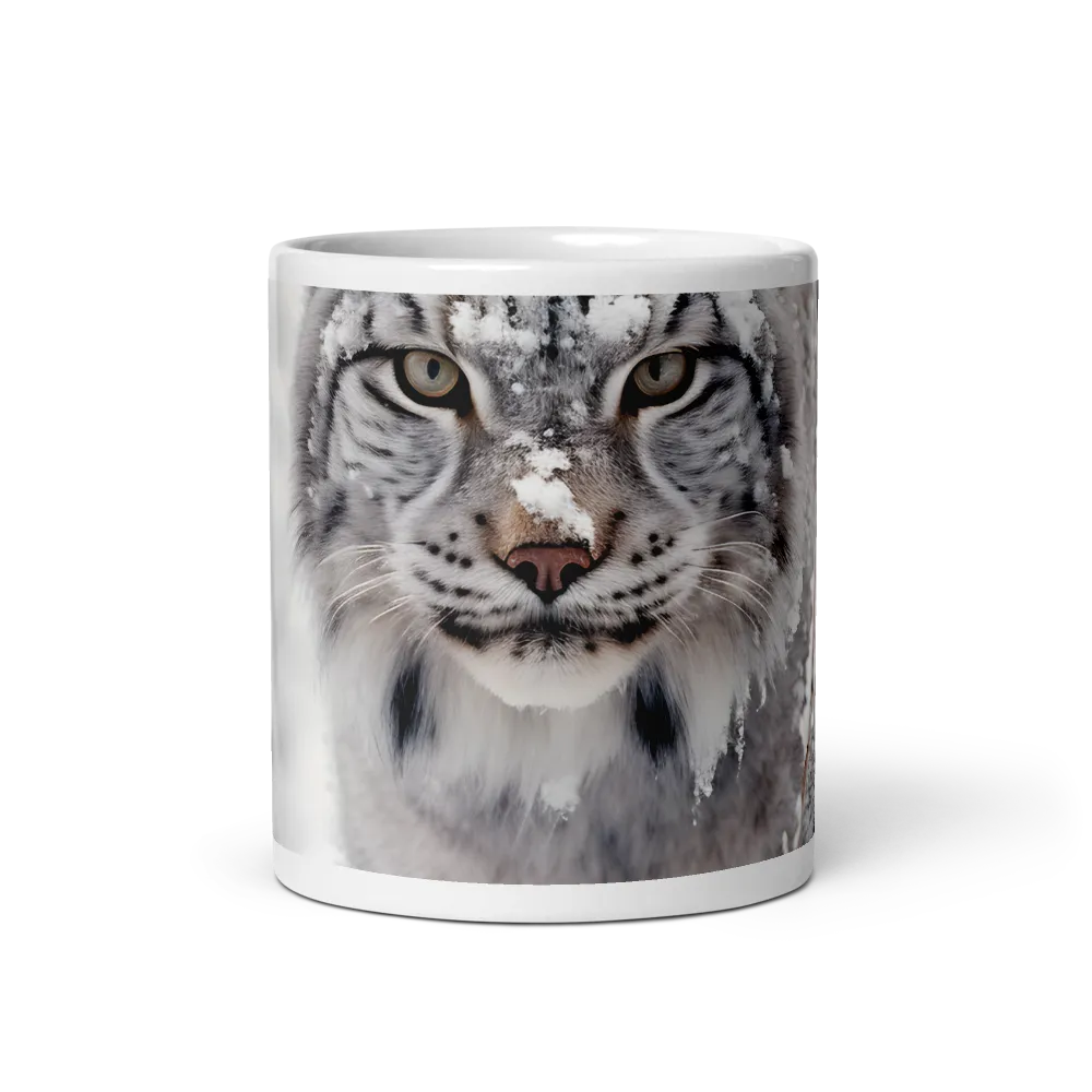 Whispers of Winter: The Lynx in Snow | Mugs | Multiple Sizes & Colors