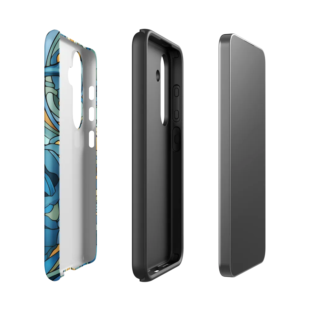 Dancing Waves of the Ocean | Phone Case |  S24 | Tough Case | Matte