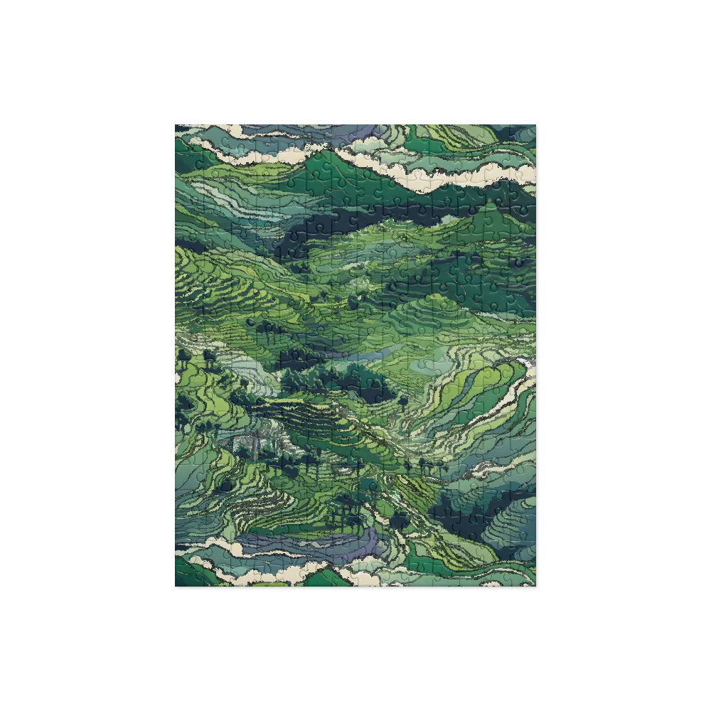 Harmony of the Lush Landscape