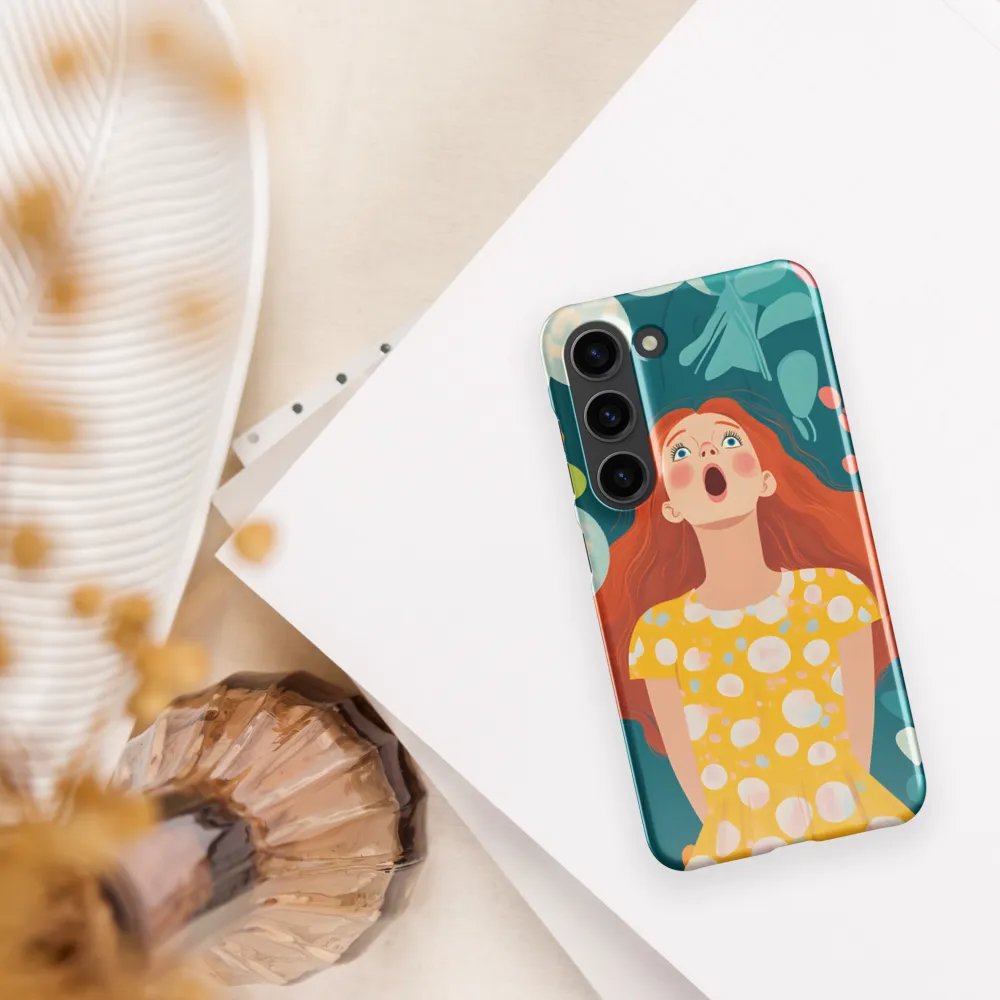 Joyful Expression | Phone Case |  S23 | Snap Case | Glossy