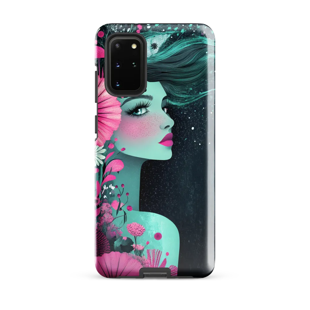 Floral Harmony: Portrait of Serenity
