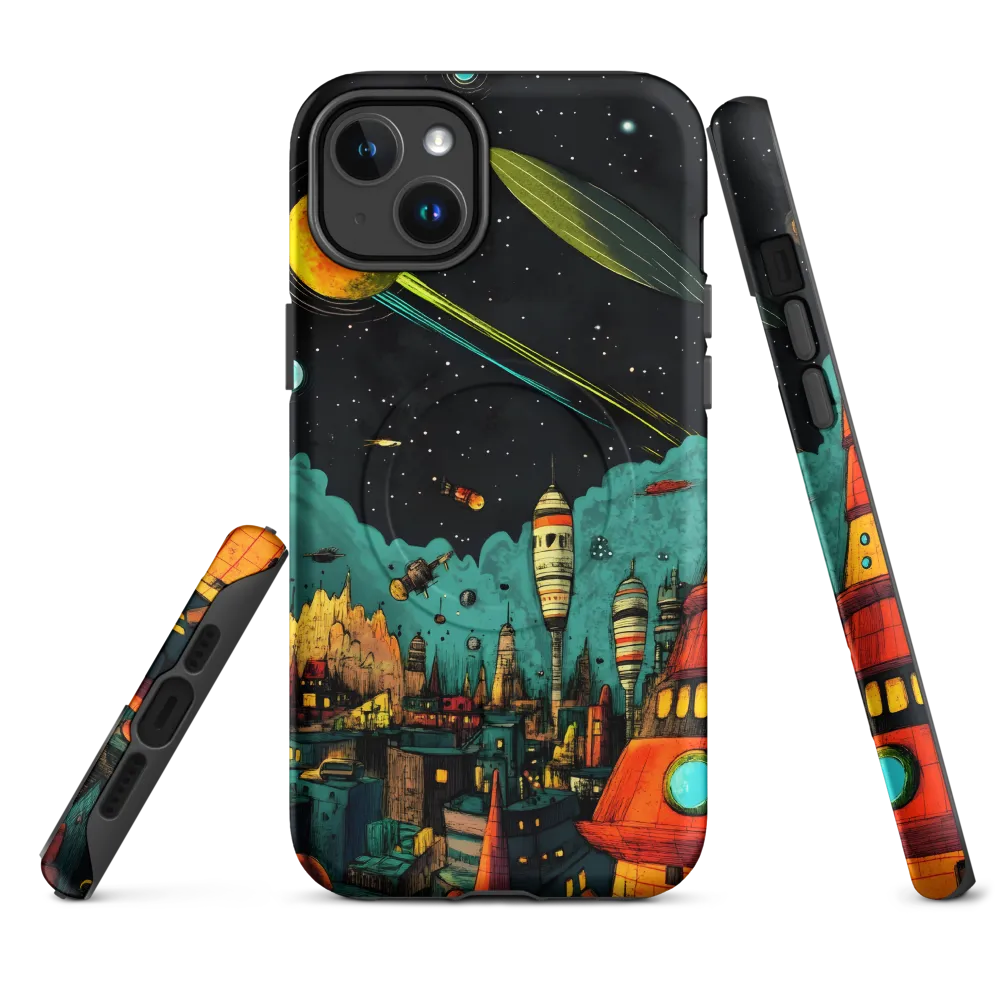 Galactic Cityscape: A Journey Through Imagination