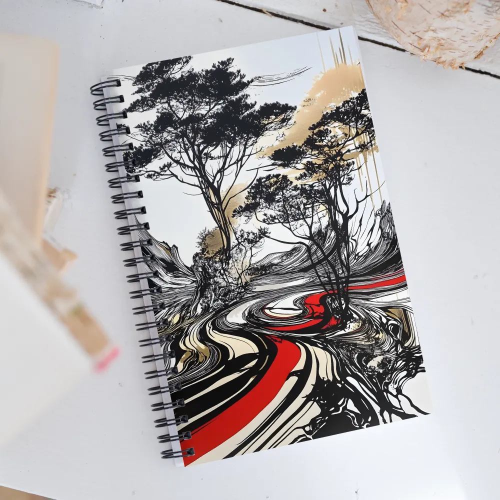 Serenity in Motion | Spiral Notebook