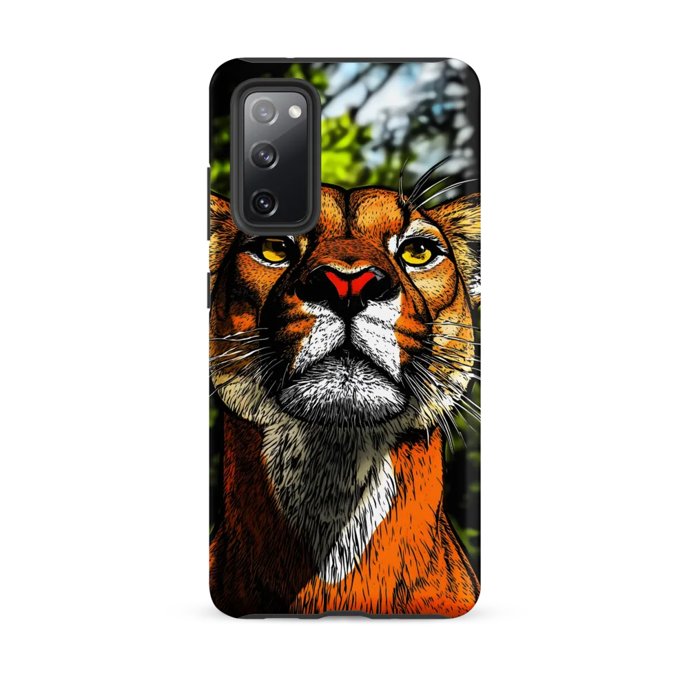 Regal Gaze: The Lioness in Focus