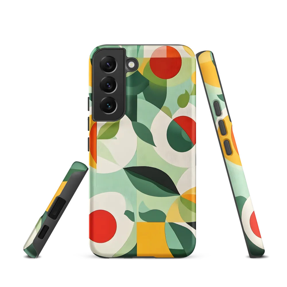 Harmony in Shapes: A Playful Abstract Design