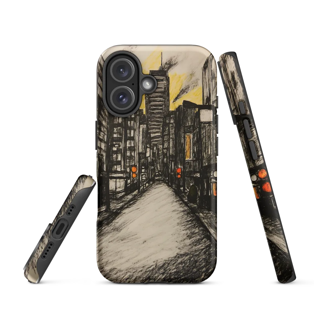 Cityscape of Solitude | Phone Case