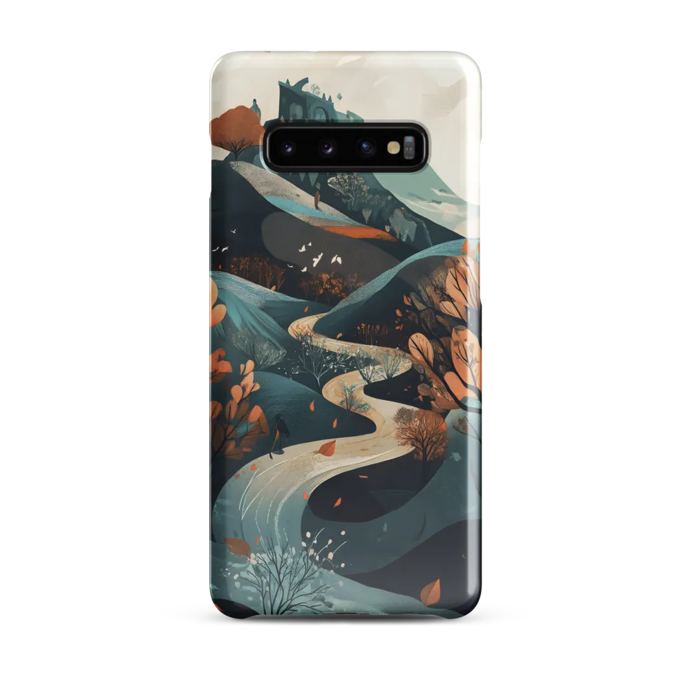 Whispers of Autumn: A Serene Journey | Phone Case |  S10 Plus | Snap Case | Glossy