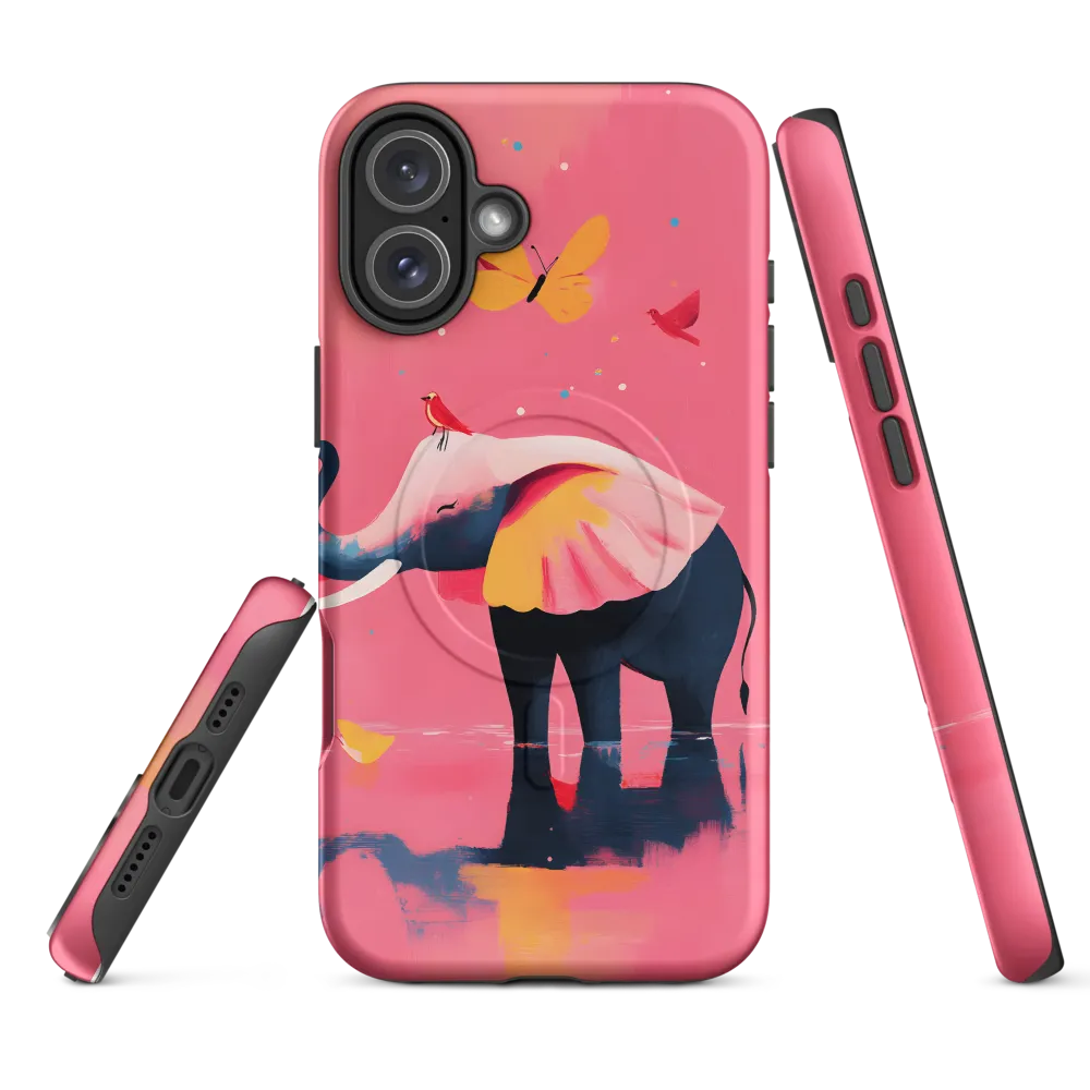 Whimsical Serenity: The Playful Elephant