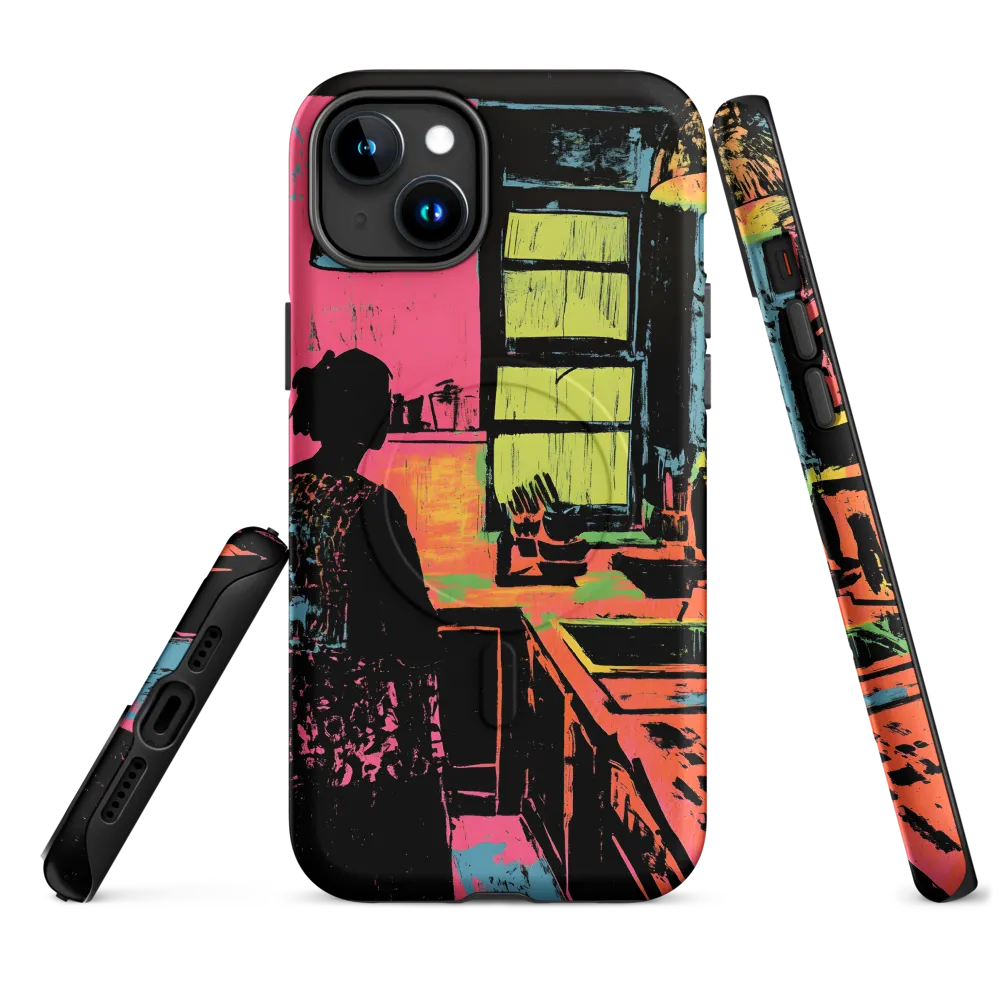 Echoes of Domestic Life | Phone Case |  15 Plus | MagSafe® Tough Case | Matte