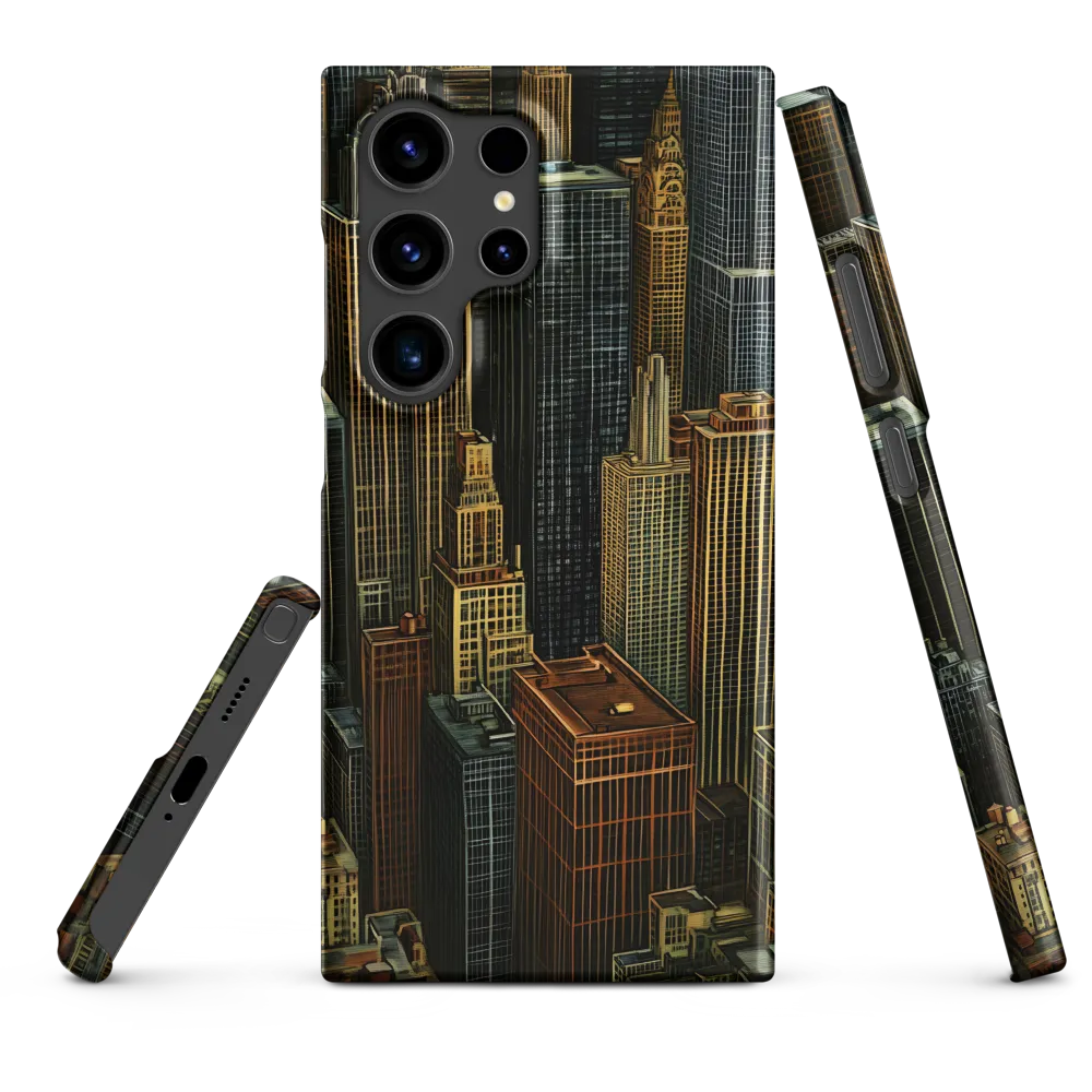 Urban Elegance: A Golden Cityscape