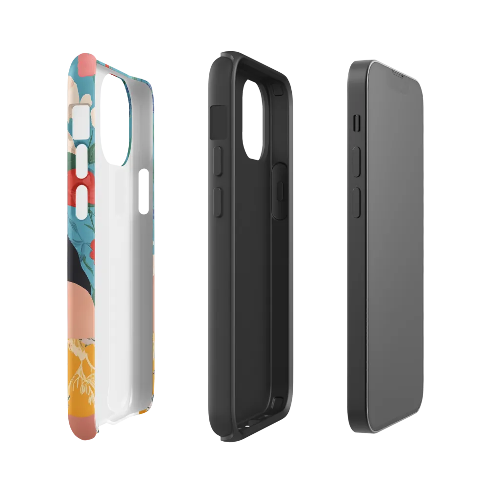 Blooming Confidence | Phone Case |  13 mini | Tough Case | Matte