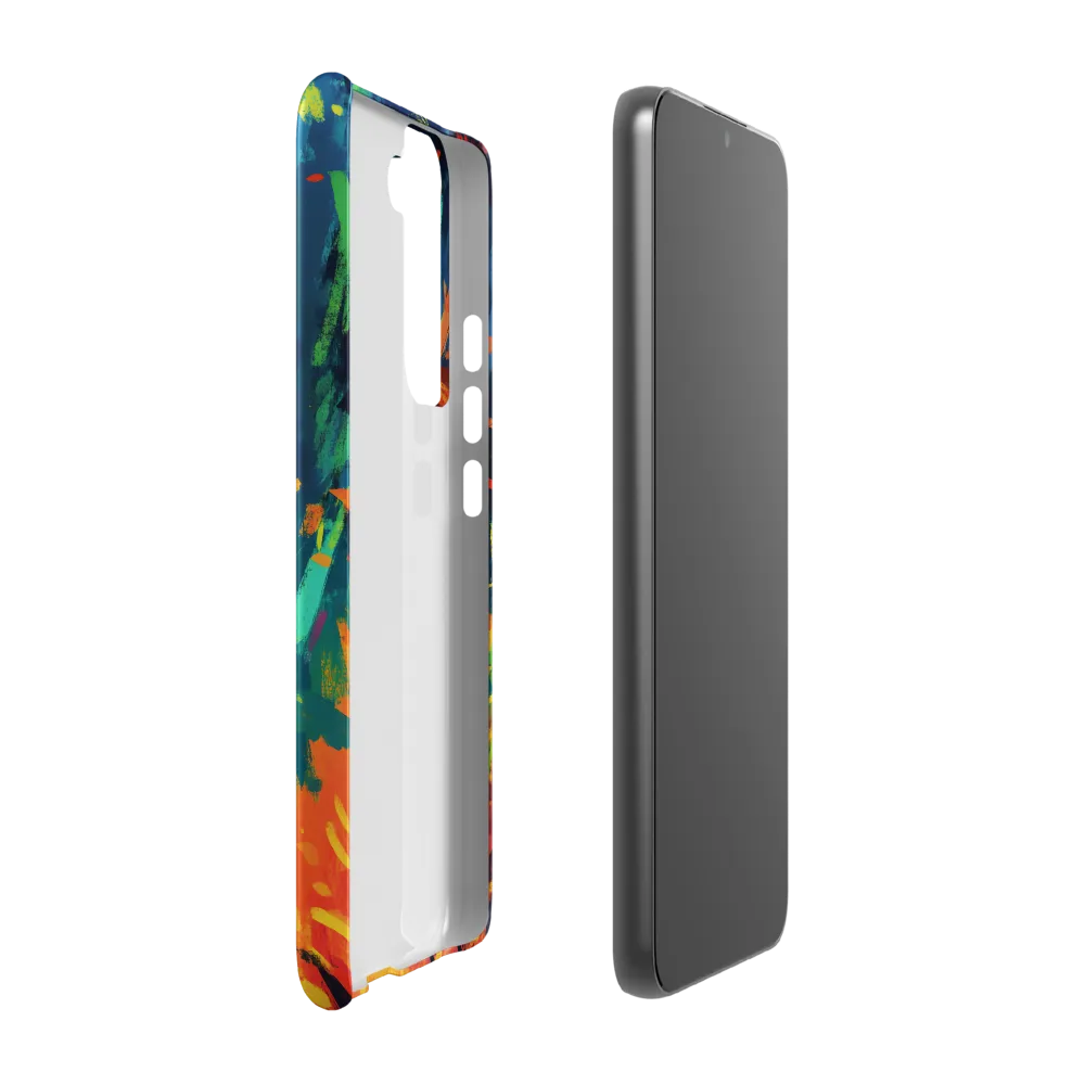 Joyful Escape into Nature | Phone Case |  S22 Plus | Snap Case | Matte