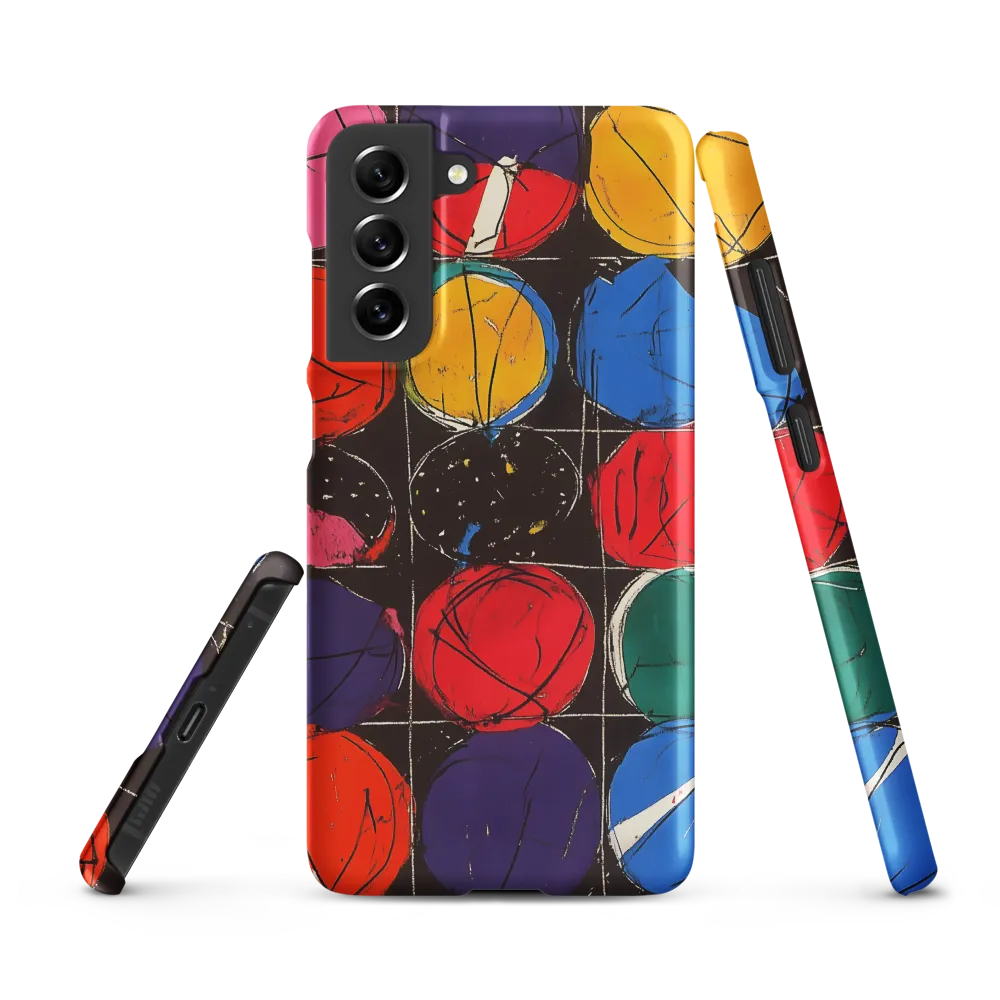 Colorful Circles in Abstract Harmony