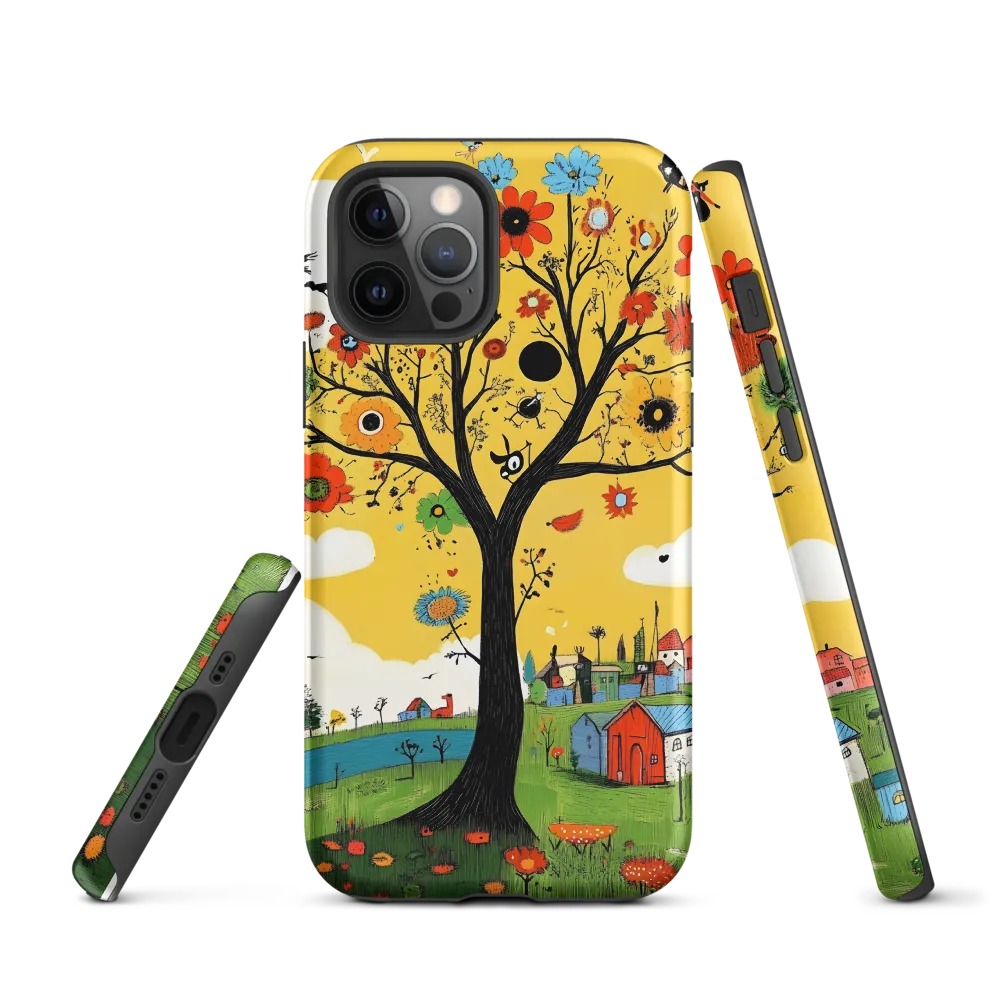 Whimsical Blooms of Life | Phone Case |  12 Pro | Tough Case | Matte
