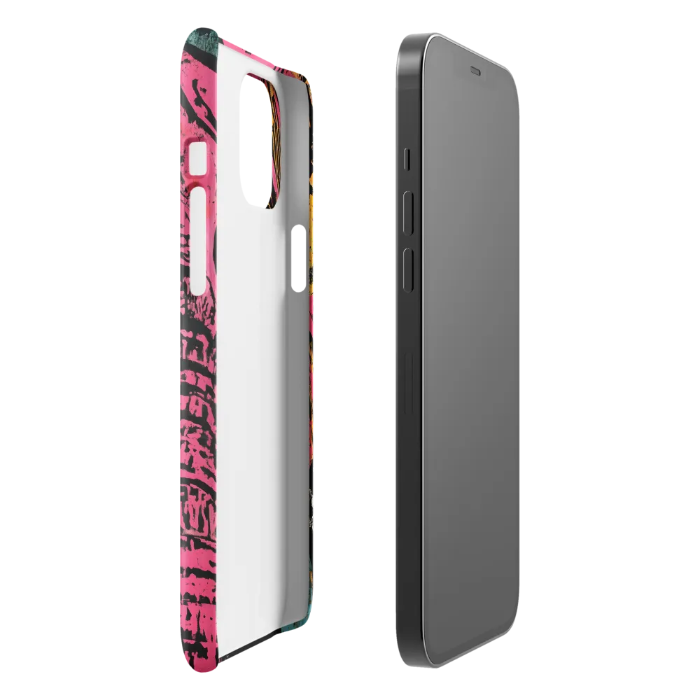 Bold Encounter: The Vibrant Elephant | Phone Case |  12 Pro Max | Snap Case | Glossy
