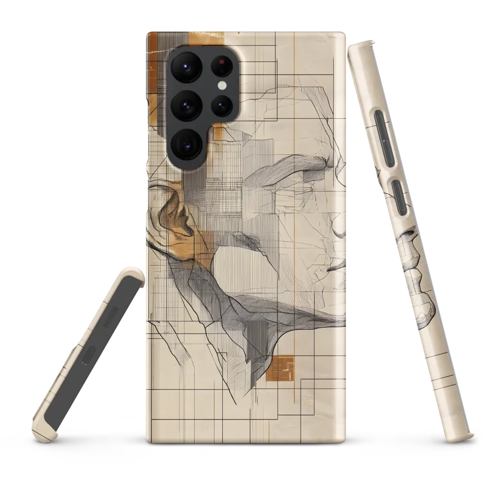 Geometric Reverie | Phone Case |  S22 Ultra | Snap Case | Matte