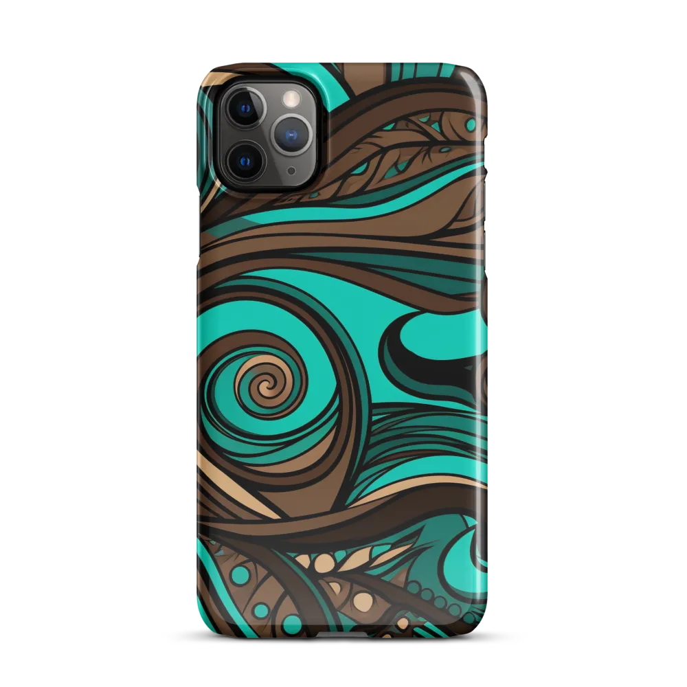 Fluctuating Currents | Phone Case |  11 Pro Max | Snap Case | Glossy