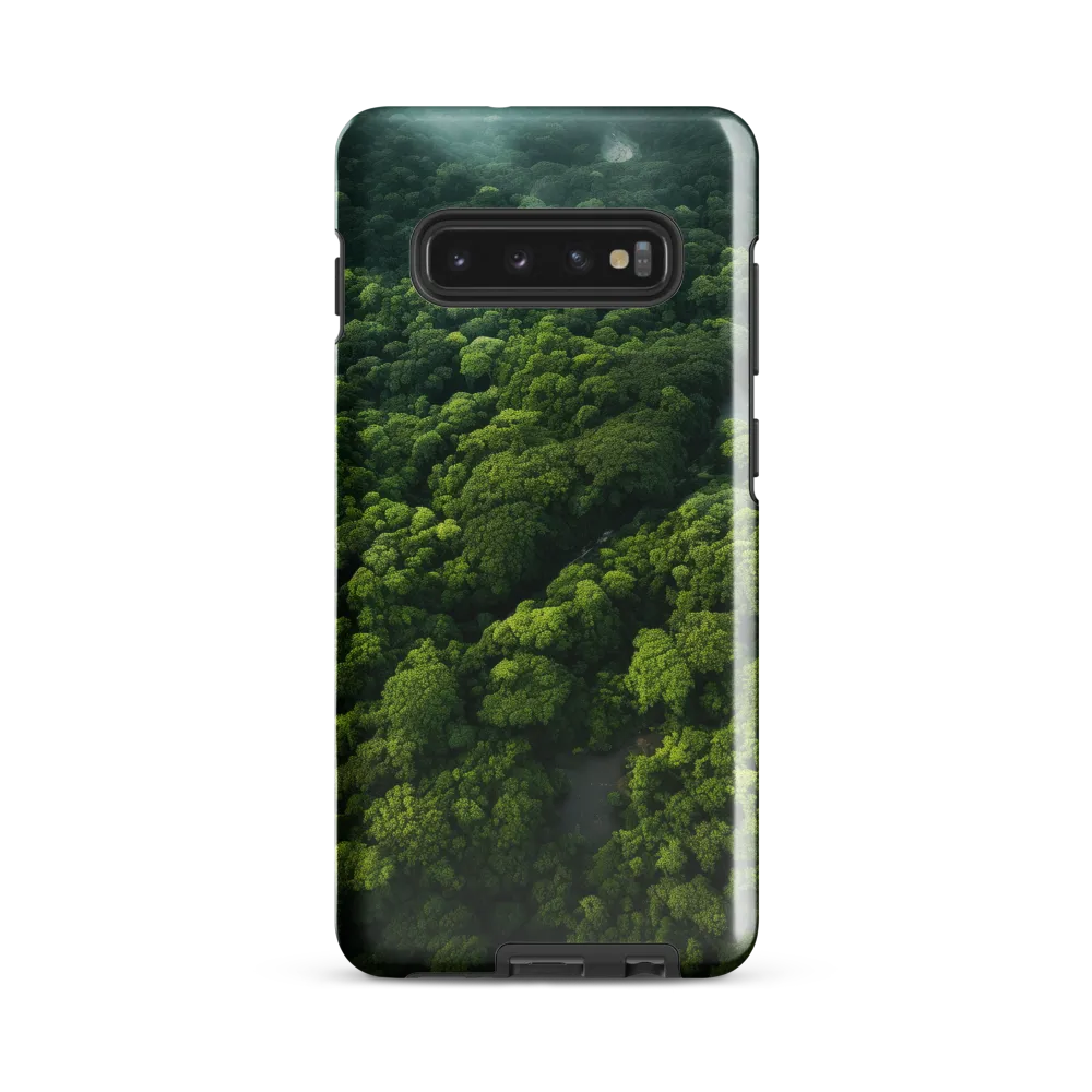 Emerald Canopy | Phone Case |  S10 Plus | Tough Case | Glossy