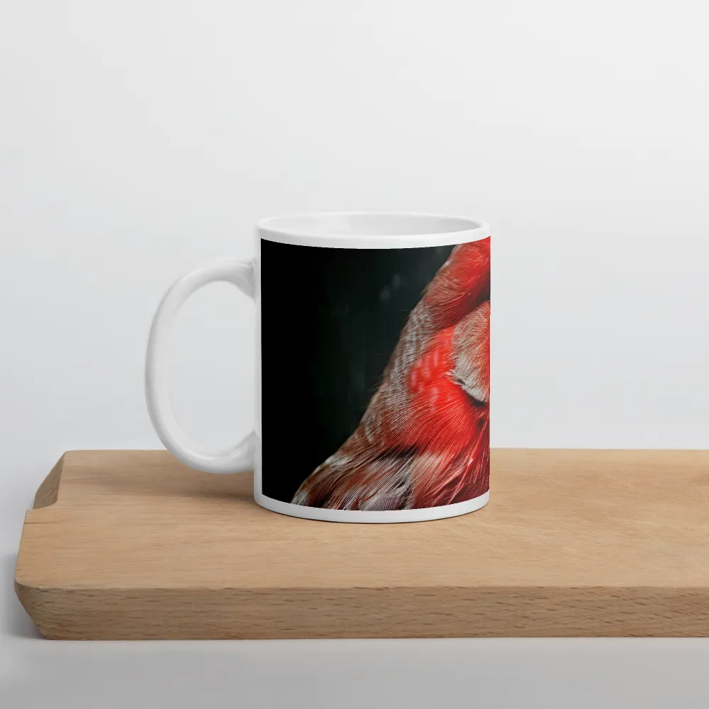 The Bold Cardinal | Mug with White inside | 11 oz