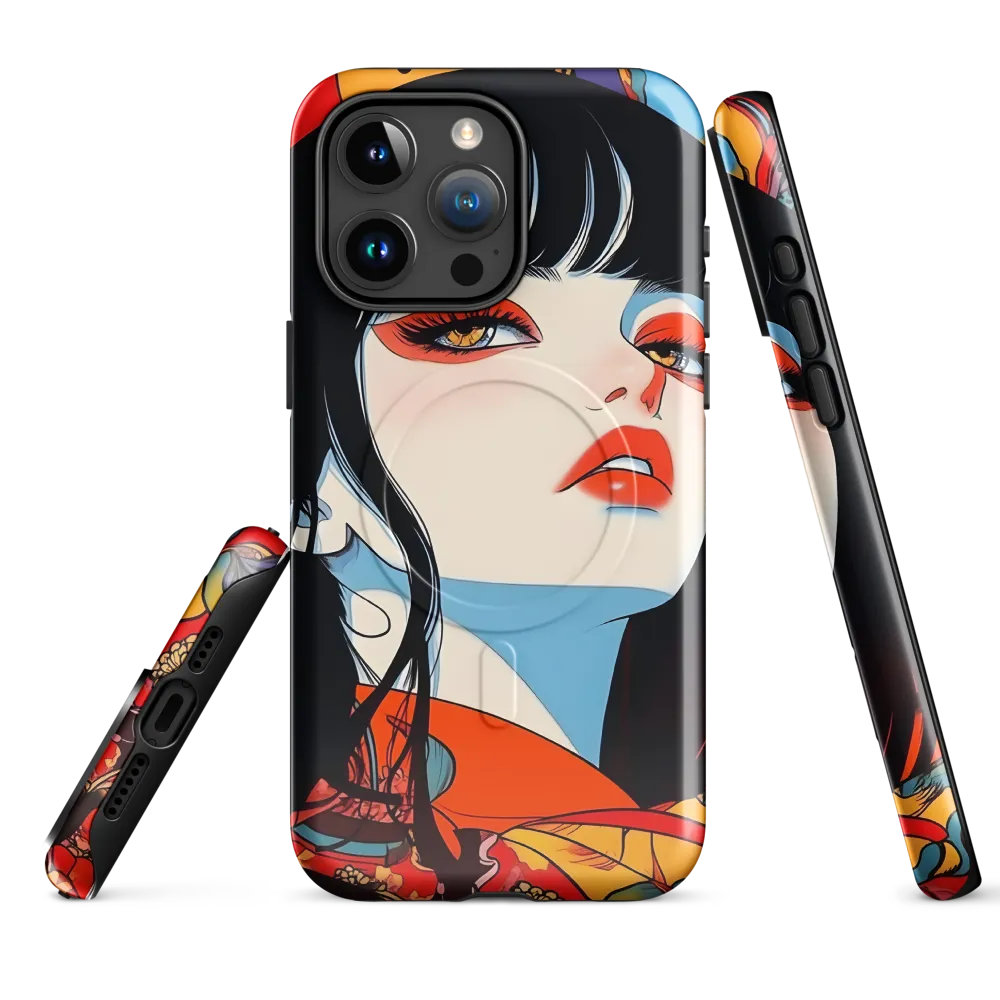 Vibrant Elegance | Phone Case |  15 Pro Max | MagSafe® Tough Case | Glossy